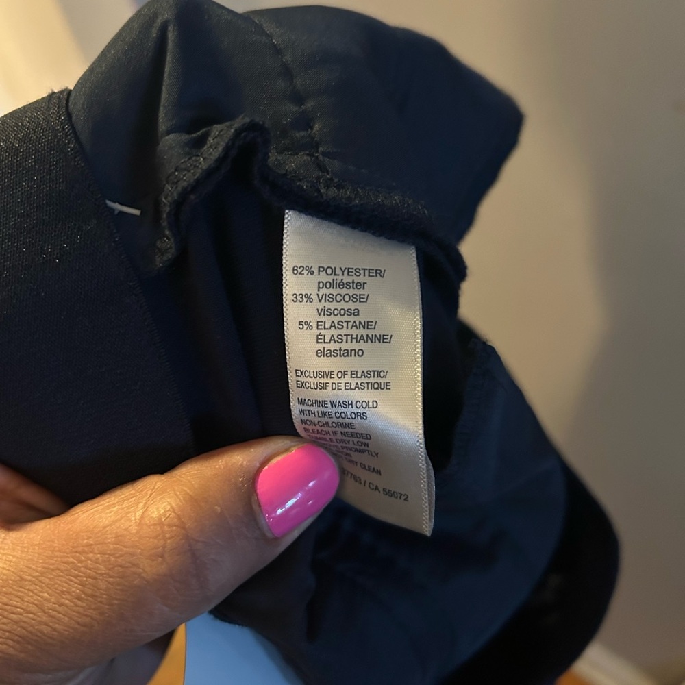 Rafaella Pants - Navy “Curvy Slim Leg” career pants NWT - Picture 11 of 15